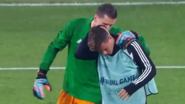 El increíble método del portero de Juventus para calmar a Dybala tras pegarle un pelotazo