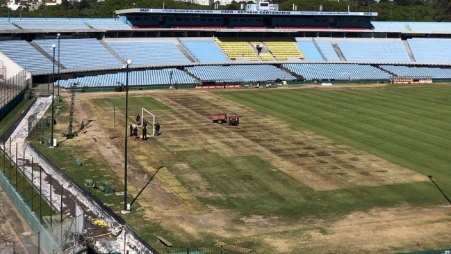 Luis Suárez y el pésimo estado de la cancha del Centenario: Cambiemos nuestra imagen, por favor
