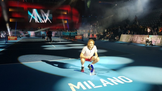 Stefanos Tsitsipas se coronó en el ATP Next Generation de Milán