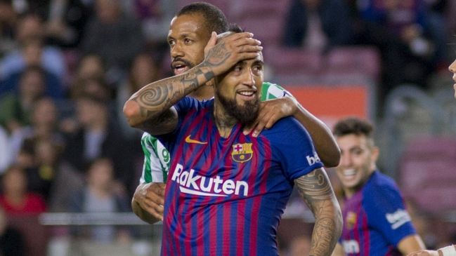 Arturo Vidal: No pueden venir equipos a hacerle cuatro goles a Barcelona