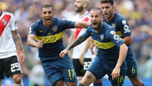 El compacto de los goles en el Superclásico entre Boca y River por la primera final de la Copa Libertadores