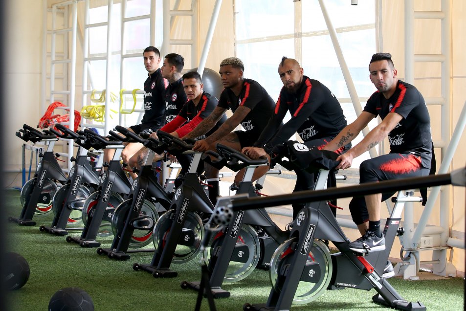 El intenso trabajo que aplica Rueda en los entrenamientos de La Roja