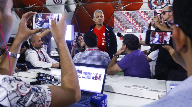 Reinaldo Rueda quiso revisar las preguntas de los periodistas antes de la conferencia de prensa