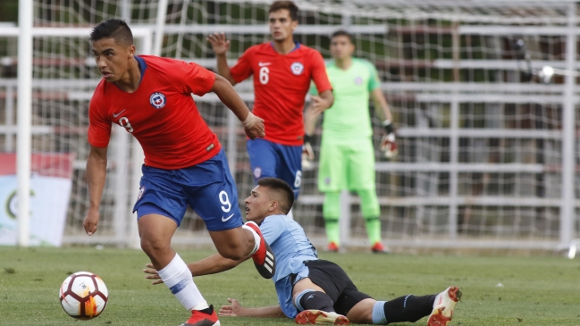 La Roja sub 20 se mide en un nuevo amistoso ante Uruguay en Talca