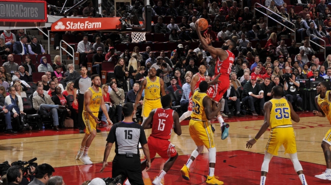 Los Rockets tuvieron una pequeña revancha ante los Warriors
