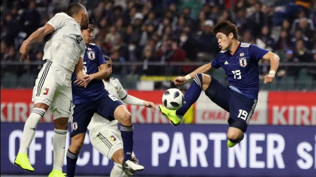 Venezuela le robó un empate a Japón en duelo amistoso