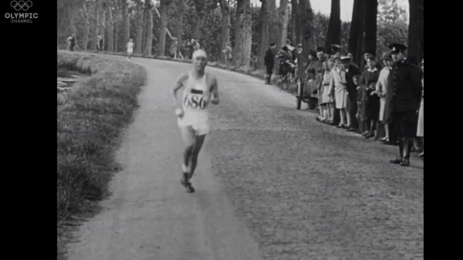 El COCh compartió una inédita imagen de Manuel Plaza compitiendo en los JJ.OO de 1928