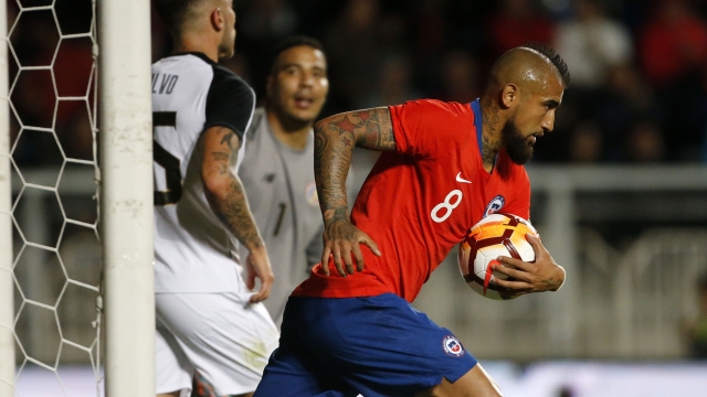Sebastián Vegas marcó el descuento de la Roja ante Costa Rica
