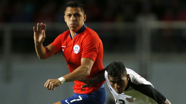 Alexis Sánchez marcó un golazo y estrechó cifras entre Chile y Costa Rica