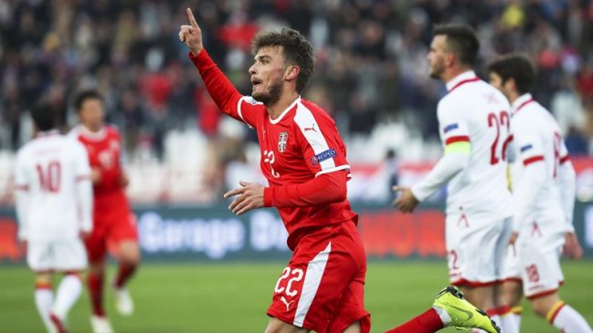 Serbia triunfó ante Montenegro y quedó a un paso de avanzar a la Liga B en la Nations League