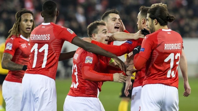Suiza consiguió una gran remontada ante Bélgica y clasificó al “Final Four” de la Nations League