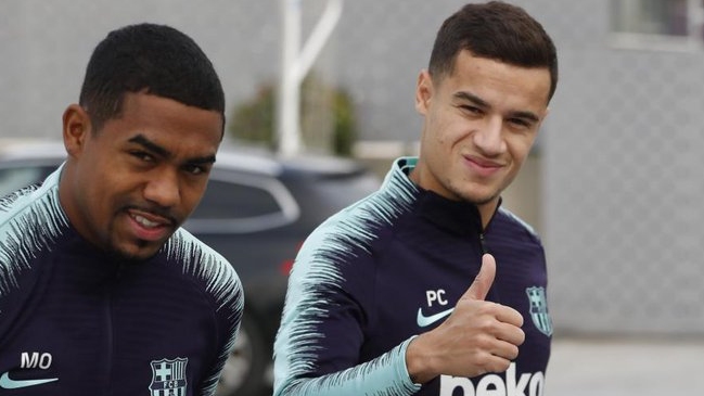 Philippe Coutinho volvió a entrenar con el grupo estelar de FC Barcelona