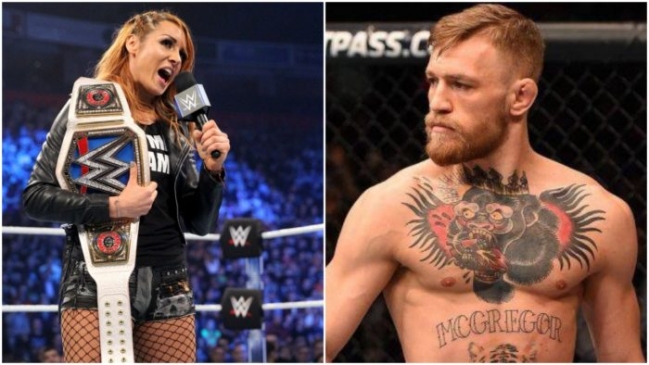 “Llámame si necesitas apoyo”: El increíble intercambio entre Conor McGregor y Becky Lynch