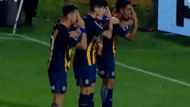 Alfonso Parot aportó en la victoria que cortó la negativa racha de Rosario Central