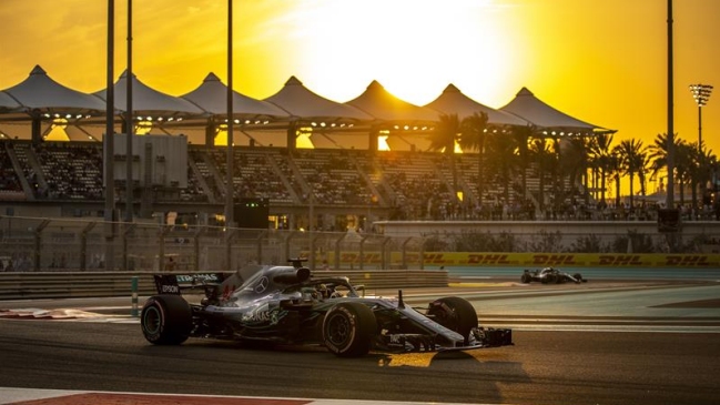 La grilla de salida del Gran Premio de Abu Dabi en la Fórmula 1