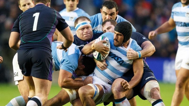 Los Pumas cosecharon nueva derrota al perder en Edimburgo ante Escocia
