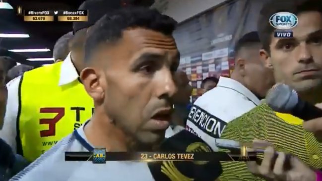 Carlos Tévez: Nos están obligando a querer jugar la final