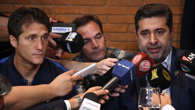 Presidente de Boca: Esperamos una respuesta del tribunal de disciplina de Conmebol