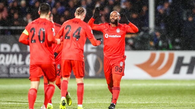 Lens y Vágner Love comandaron la emocionante remontada de Besiktas en la Europa League