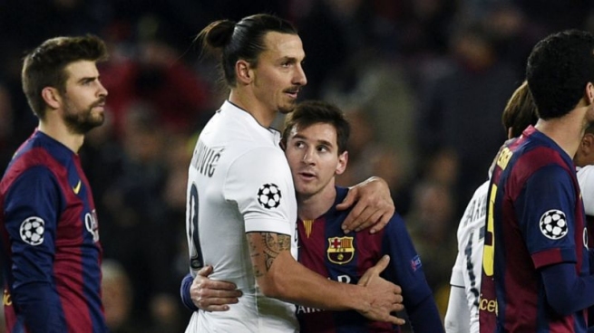 Junto a Lionel Messi y Ronaldinho: El equipo soñado de Zlatan Ibrahimovic