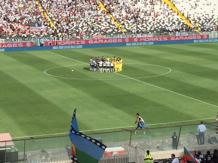 Colo Colo y U. de Concepción hicieron un minuto de silencio no autorizado por Camilo Catrillanca