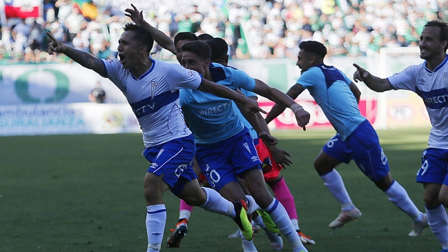 Jaime Carreño clavó el empate y dejó a la UC a un paso del título