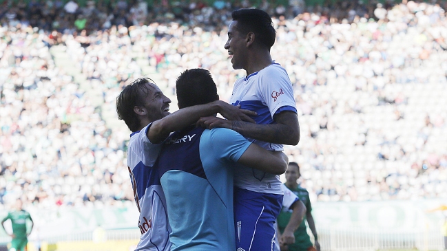Andrés Vilches ganó en las alturas y marcó la ventaja de U. Católica ante Deportes Temuco