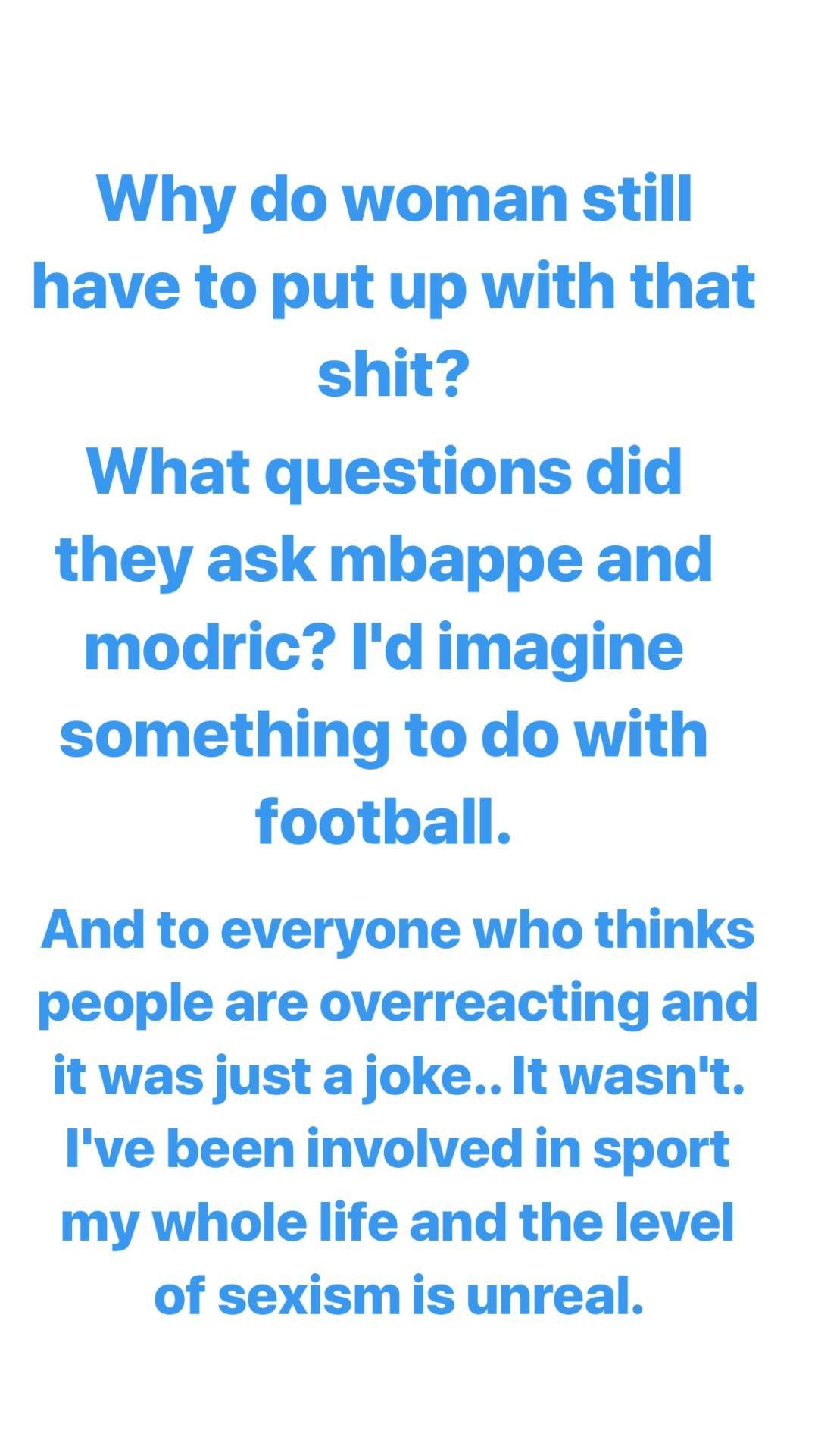 Andy Murray mostró su indignación por incómoda pregunta a la ganadora del Balón de Oro