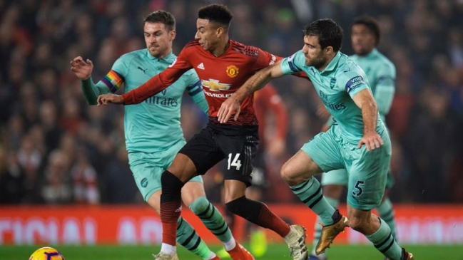 Manchester United salvó un empate ante Arsenal y sigue sin levantar en la Premier
