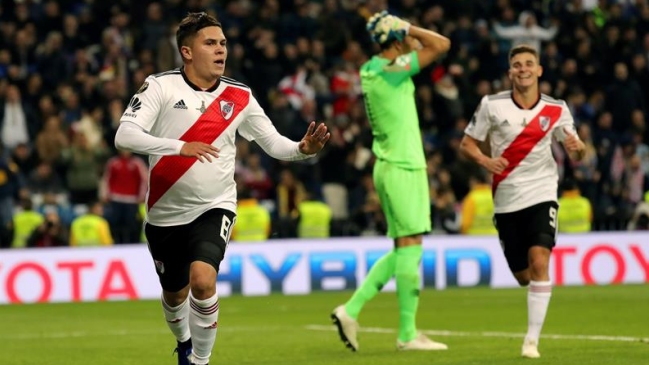 Quintero desató la locura para River Plate ante Boca en el alargue de la final