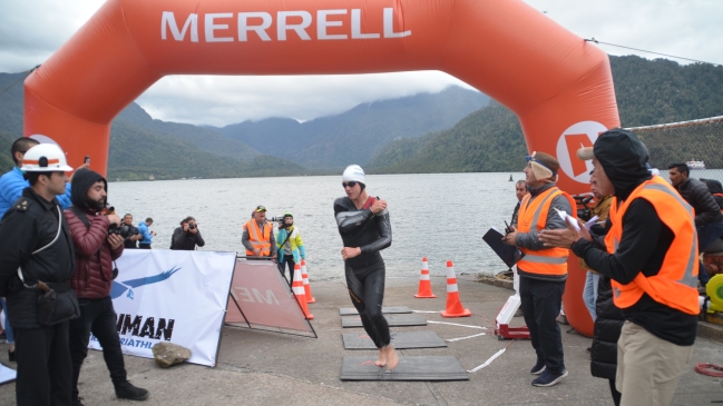 Chilenos José Luis Rodríguez y Javiera Gainza destacaron en el primer Patagonman XTRI