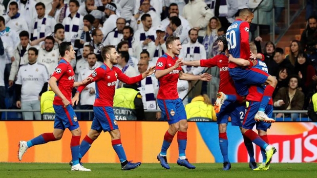 CSKA Moscú humilló a Real Madrid en el “Santiago Bernabéu” por la Champions League