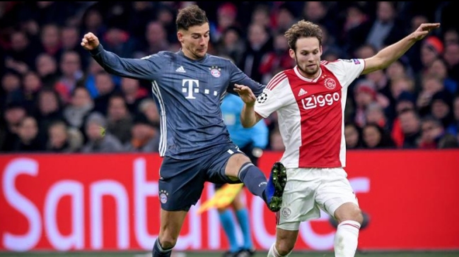 Bayern empató un partidazo con Ajax y se quedó con el liderato de su grupo en la Champions