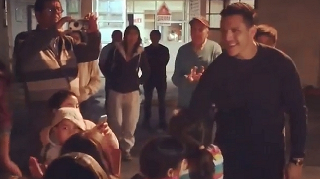 Alexis resumió la jornada navideña que vivió con niños: Haz las cosas porque es lo correcto