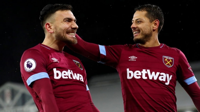 West Ham de Manuel Pellegrini logró su cuarta victoria consecutiva en la Premier League