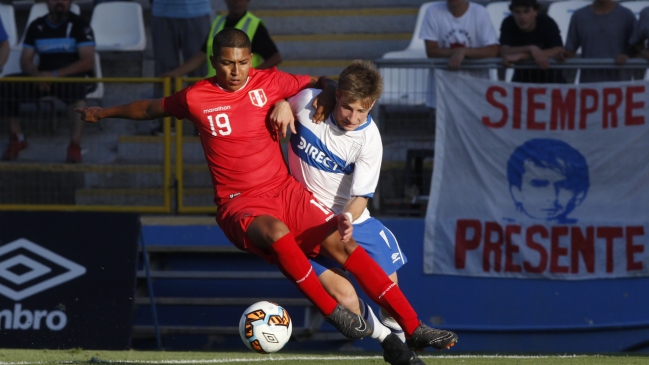 Perú derrotó en la agonía a Universidad Católica y se quedó con la Copa UC sub 17