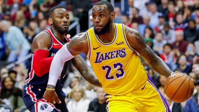 John Wall lideró barrida de Washington ante unos mermados Lakers
