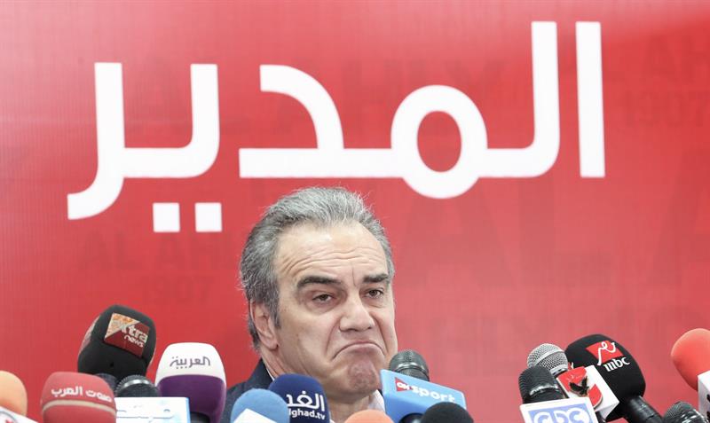 La presentación de Martín Lasarte como técnico de Al Ahly