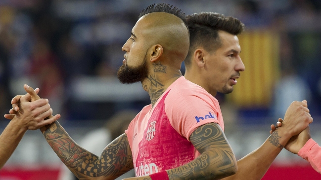 La reacción de Arturo Vidal tras el sorteo de octavos de final de la Champions