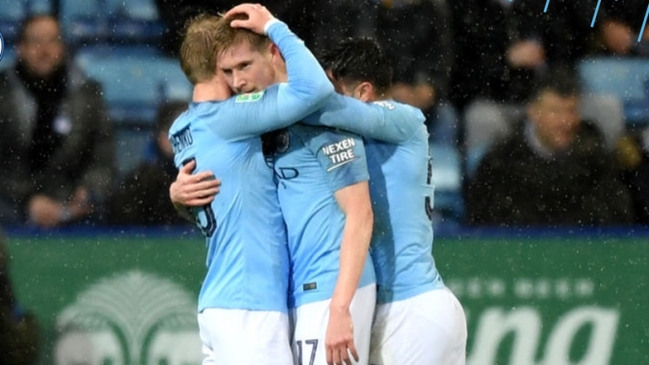 Manchester City venció en penales a Leicester y avanzó a semifinales en la Copa de la Liga