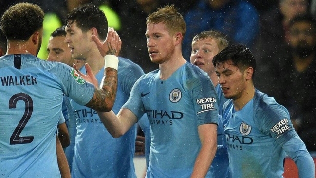 Con un golazo de De Bruyne y tras los penales: M. City eliminó a Leicester en la Copa de la Liga