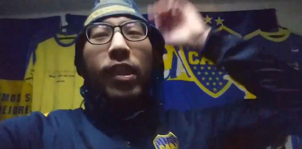 Hincha japonés de Boca Juniors se burló de River por la caída en el Mundial de Clubes