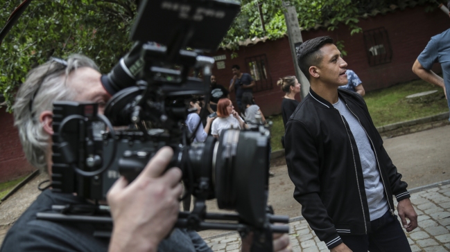 Finalizaron las filmaciones de la película de Alexis Sánchez