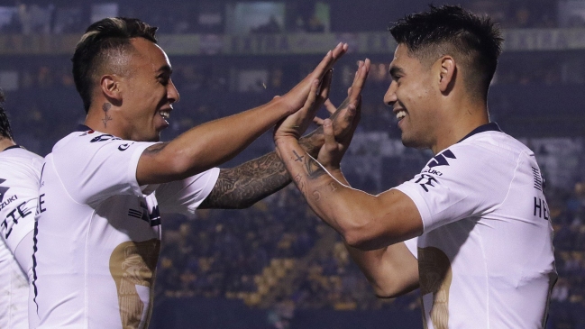 Pumas hizo uso de la opción de compra por los chilenos Felipe Mora y Martín Rodríguez