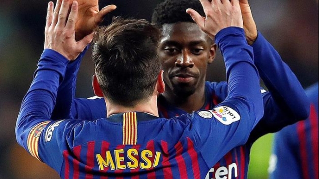 Los goles de Ousmané Dembélé y Lionel Messi para la victoria de Barcelona sobre Celta de Vigo