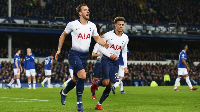 El festival de goles de Tottenham para aplastar a Everton en la Premier League