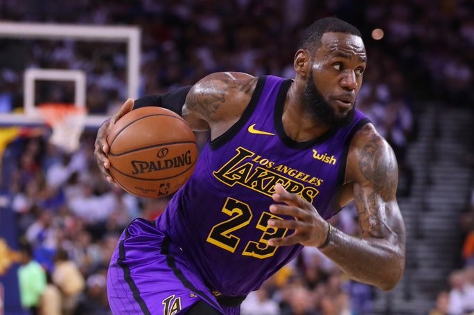 LeBron James se cobró revancha con triunfazo de Los Angeles Lakers ante Golden State Warriors