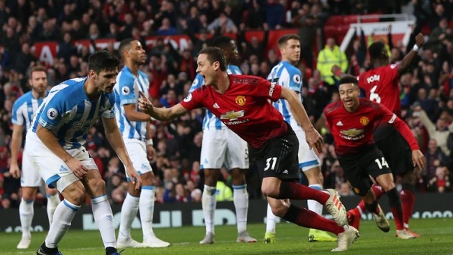 Manchester United de Solskjaer volvió a celebrar con sólido triunfo ante Huddersfield