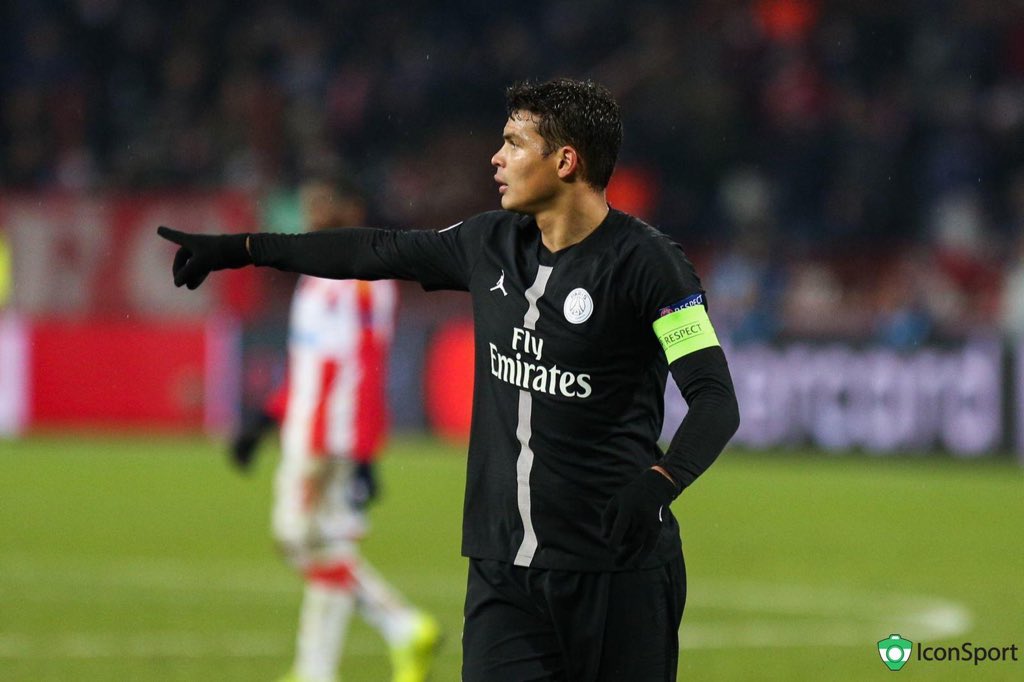 Thiago Silva superó a Neymar y ganó el premio al mejor extranjero de la liga francesa