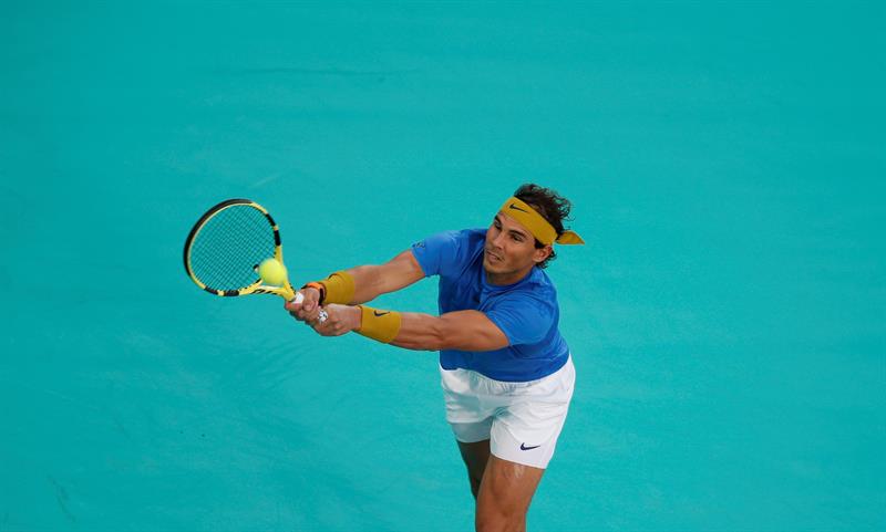 El amargo retorno de Rafael Nadal en el Mubadala World Tennis Championship